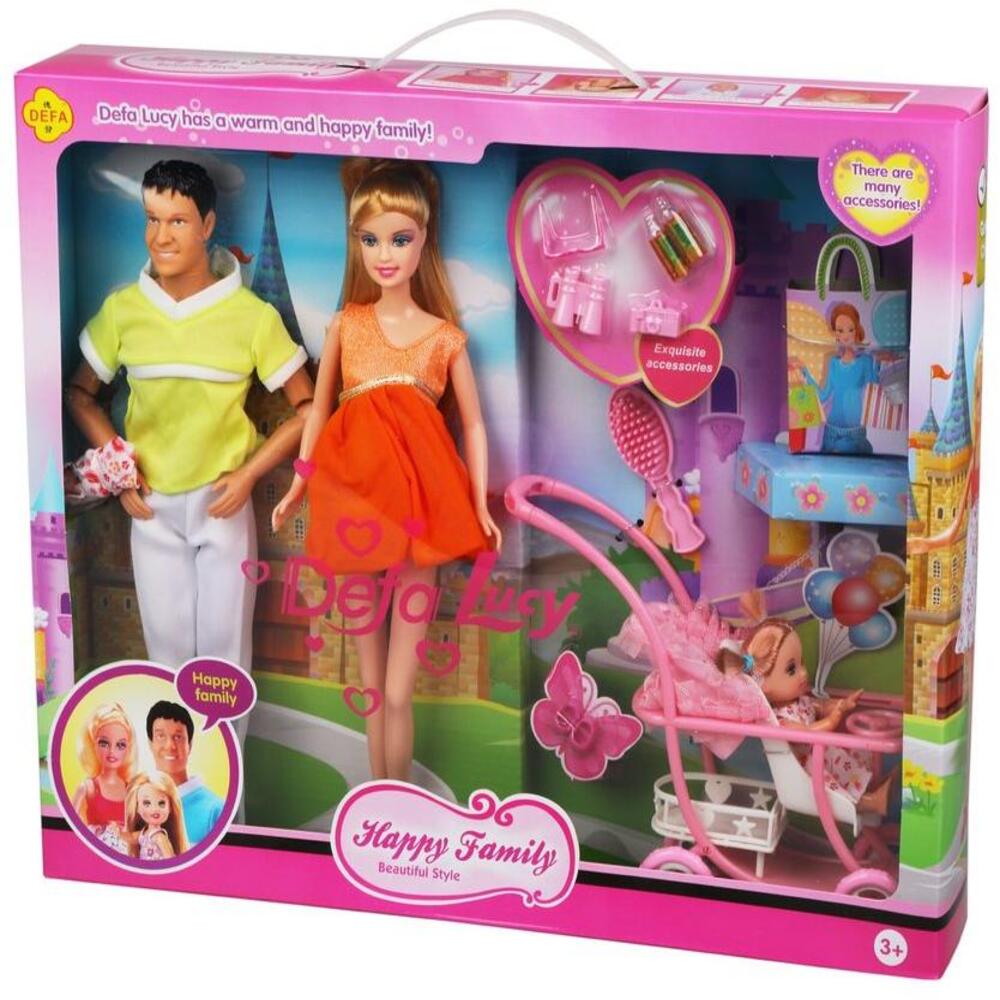 Кукла модельная Наша Игрушка Семья 800010 - фото 4