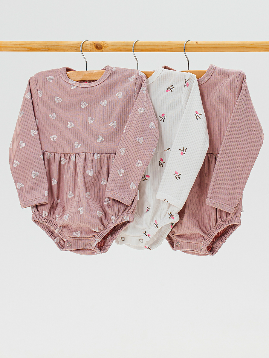 Боди 3 шт Milimbi 035.12/1ВЦВ - фото 1