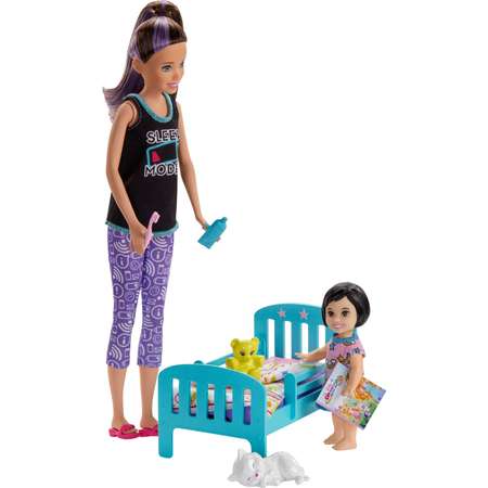 Кукла модельная Barbie Няня Скиппер