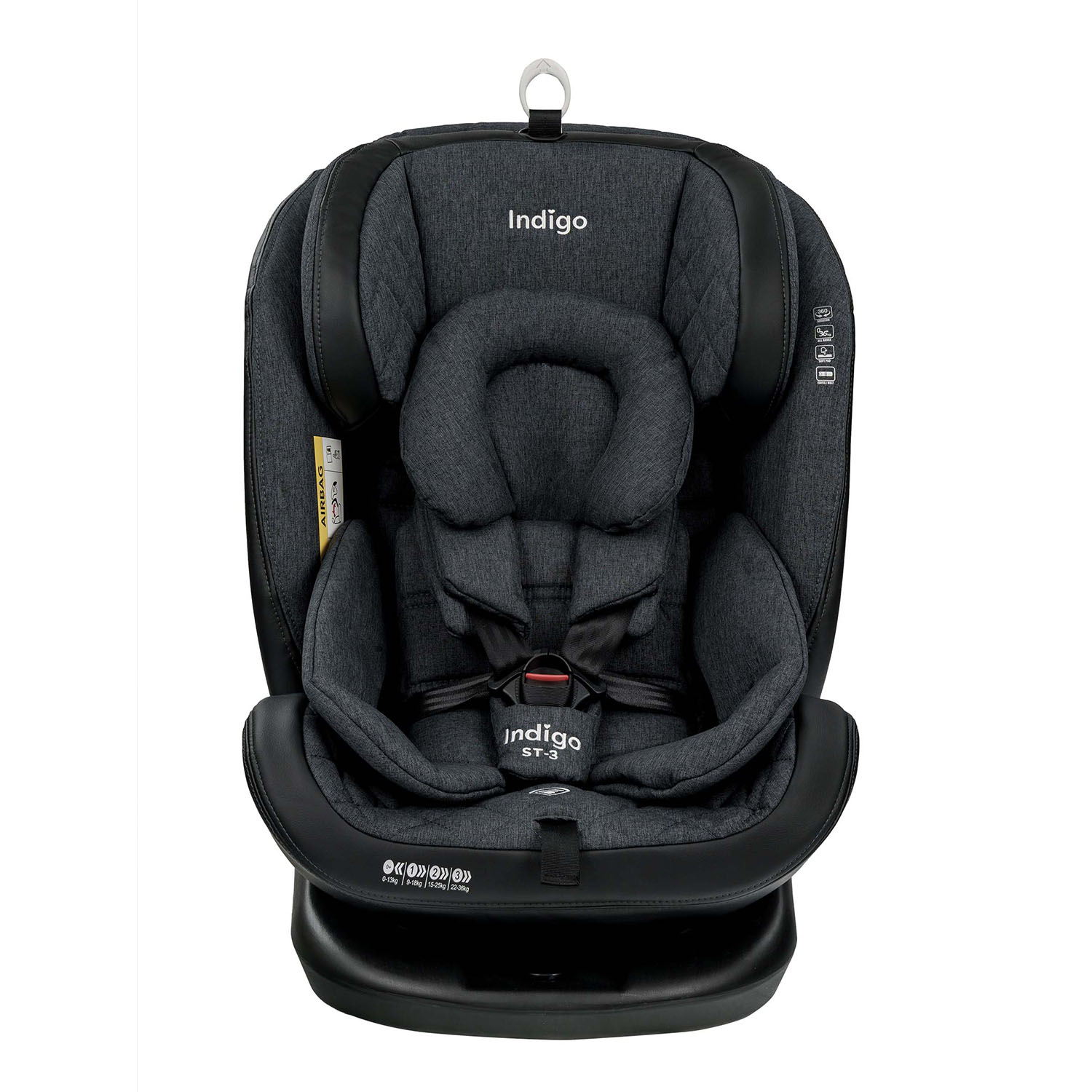 Автокресло Indigo Aero Isofix 0+/1/2/3 (0-36 кг) - фото 11