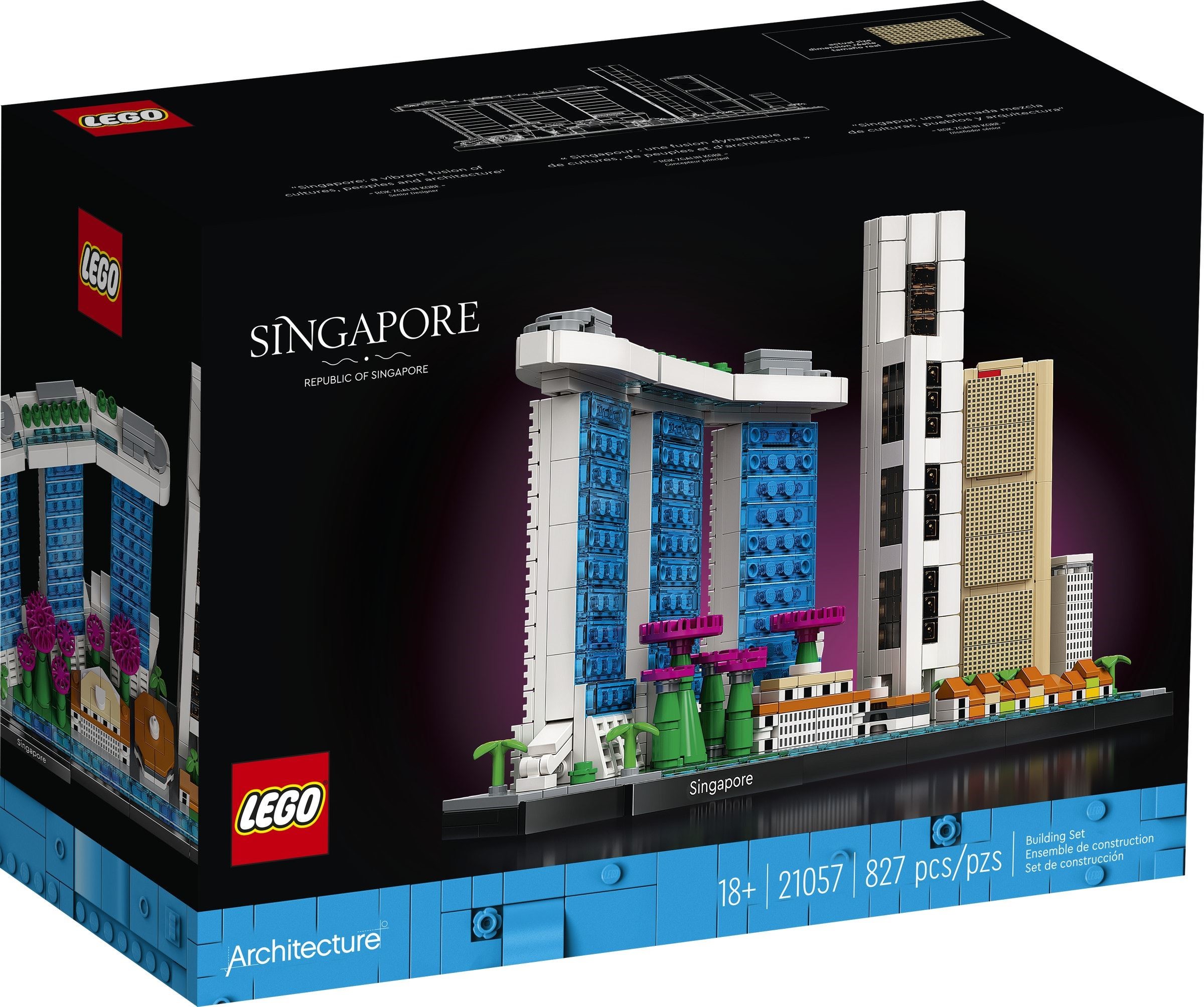 Конструктор LEGO Architecture 21057 519 дет. - фото 1