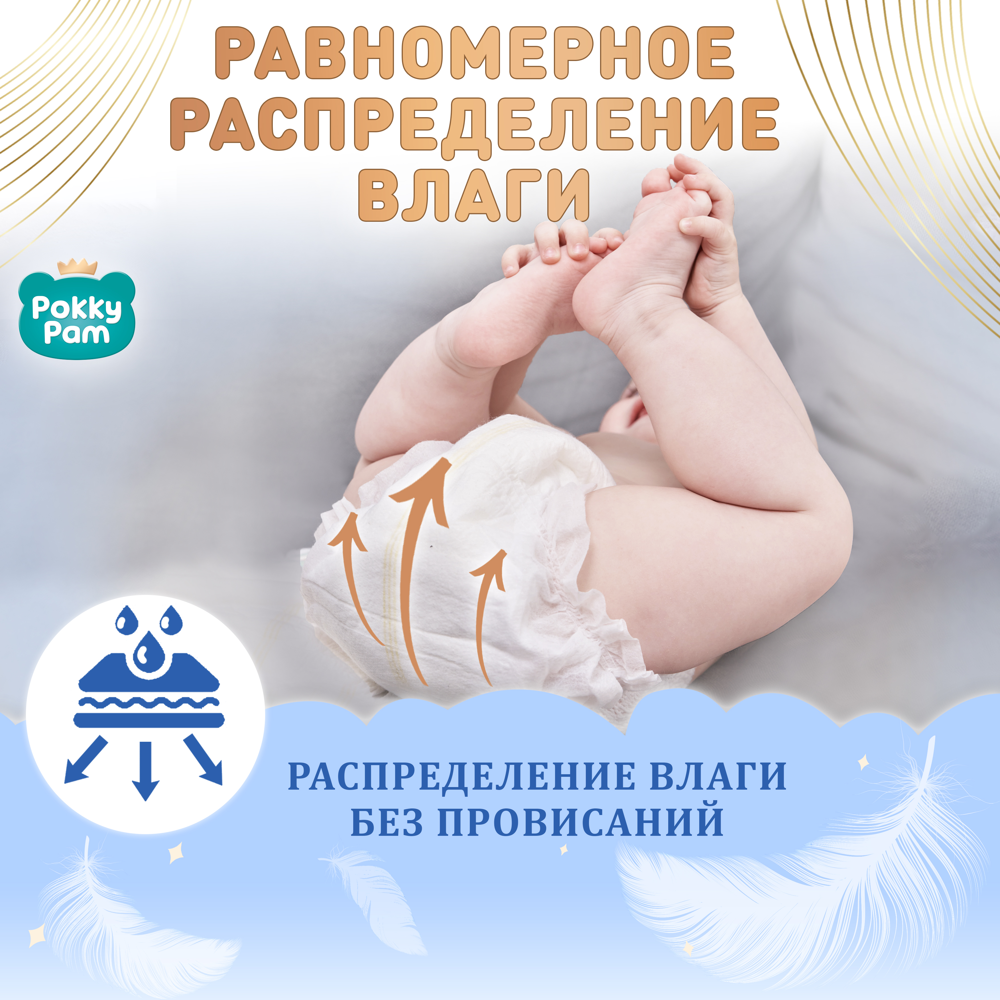 Трусики Pokky Pam XXL (16+ кг) 28 шт. - фото 22