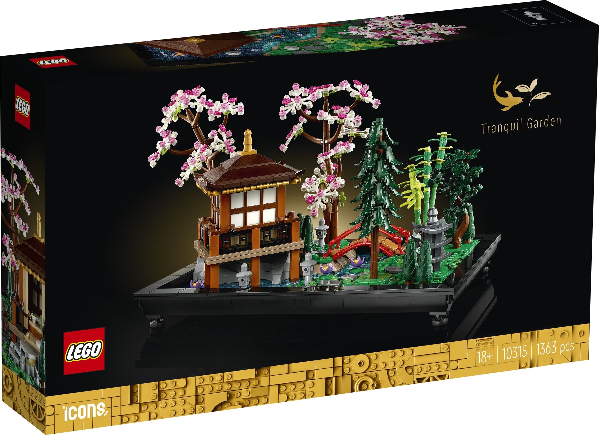 Изображение товара Конструктор LEGO Icons Тихий сад 10315 для взрослых