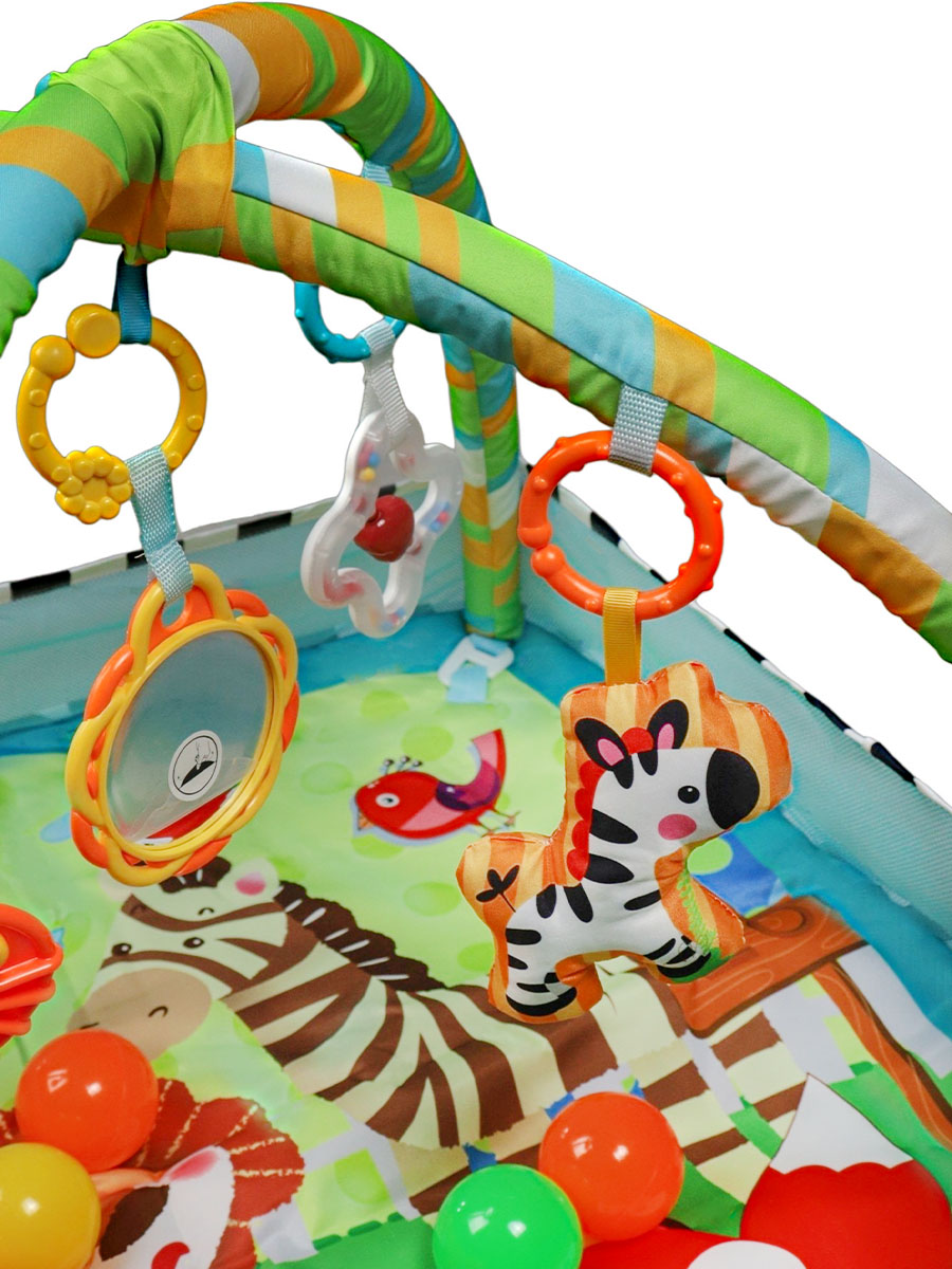 Коврик Рыжий кот с дугами - фото 7