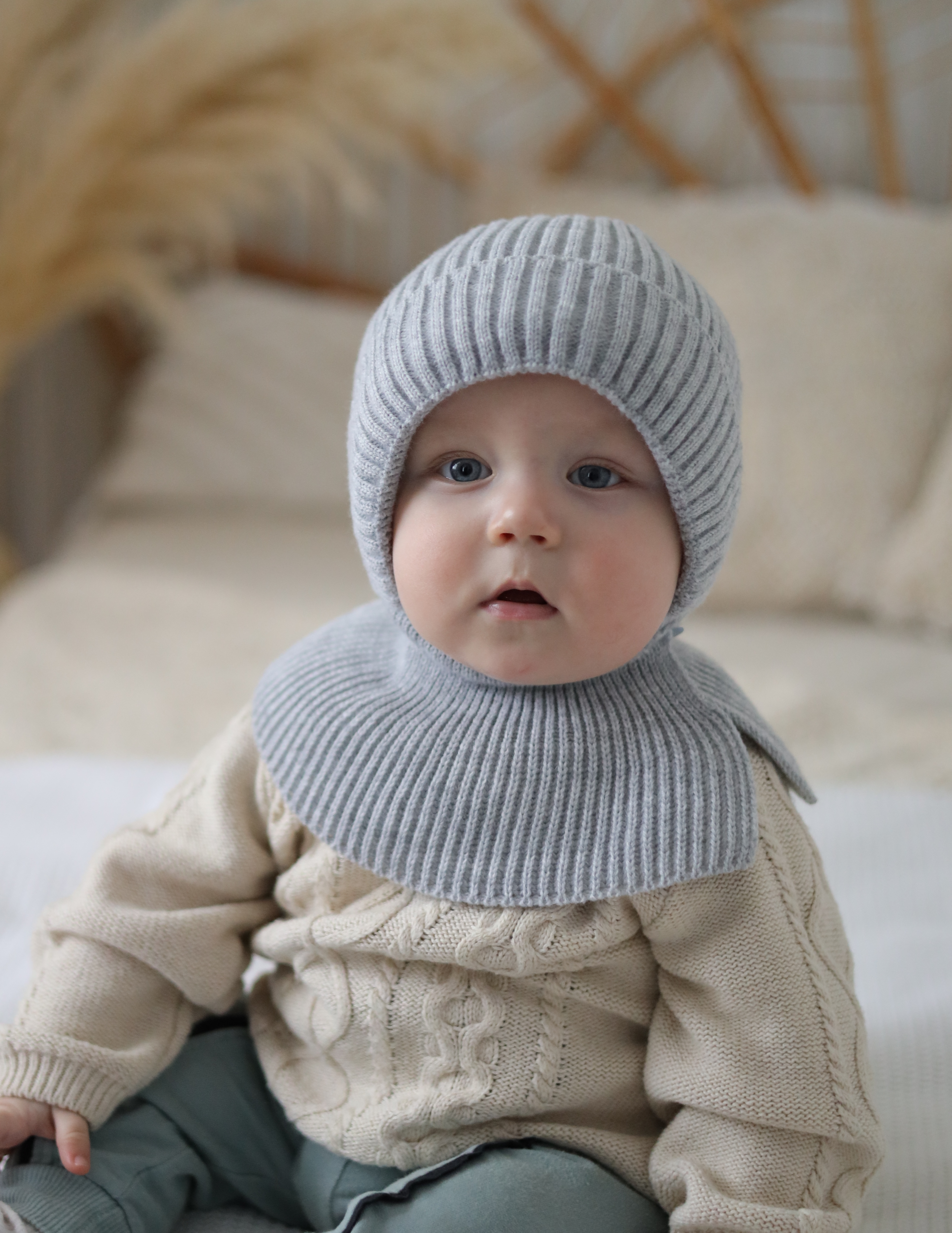 Шапка-шлем Starkoff Kids Д100404 - фото 11