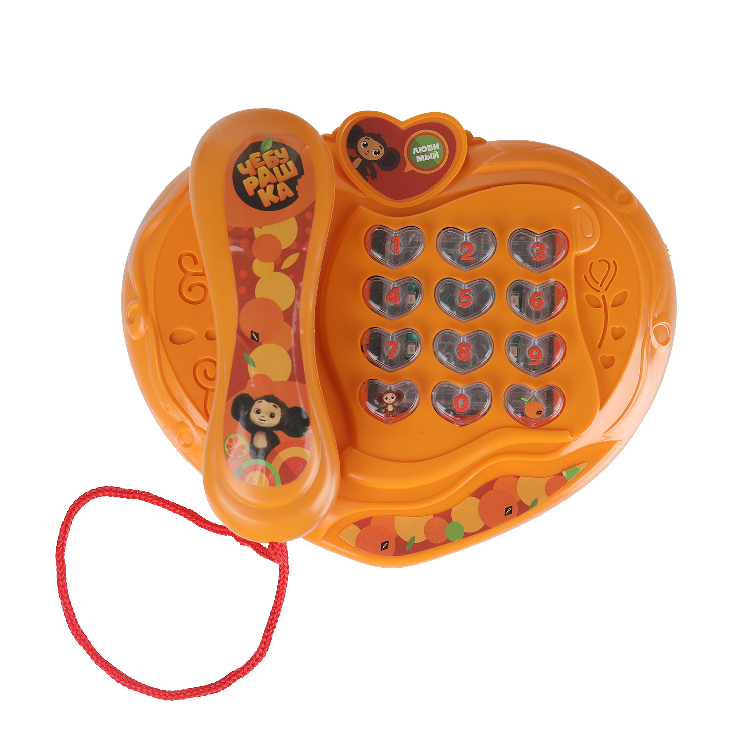 Игрушка УМка телефон Чебурашка Телефончик - фото 1