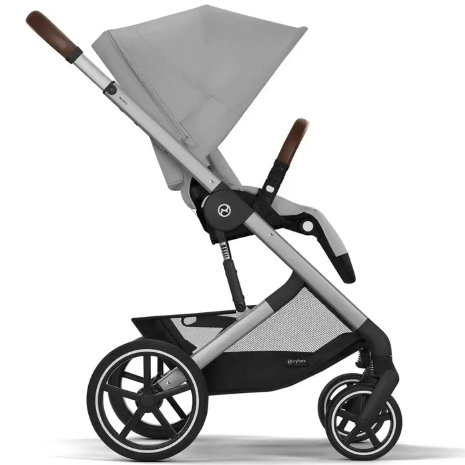 Коляска 2в1 Cybex Balios S Lux SLV серый - фото 8
