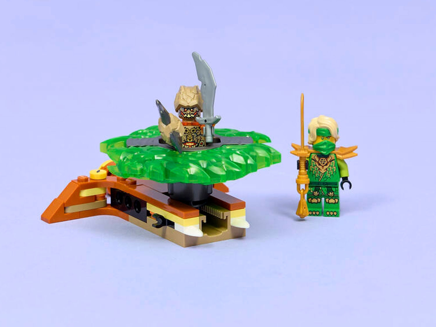 Конструктор LEGO NINJAGO Спиннер Ллойд 52 дет. - фото 4