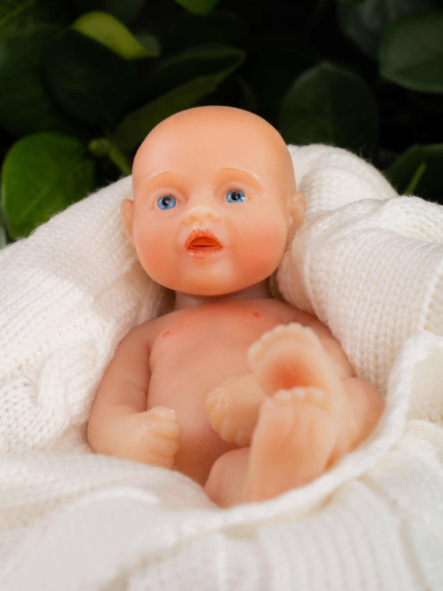 Кукла мини Magic Manufactory Magic baby Пупс реборн девочка высота 19 см 4631162180901 - фото 23