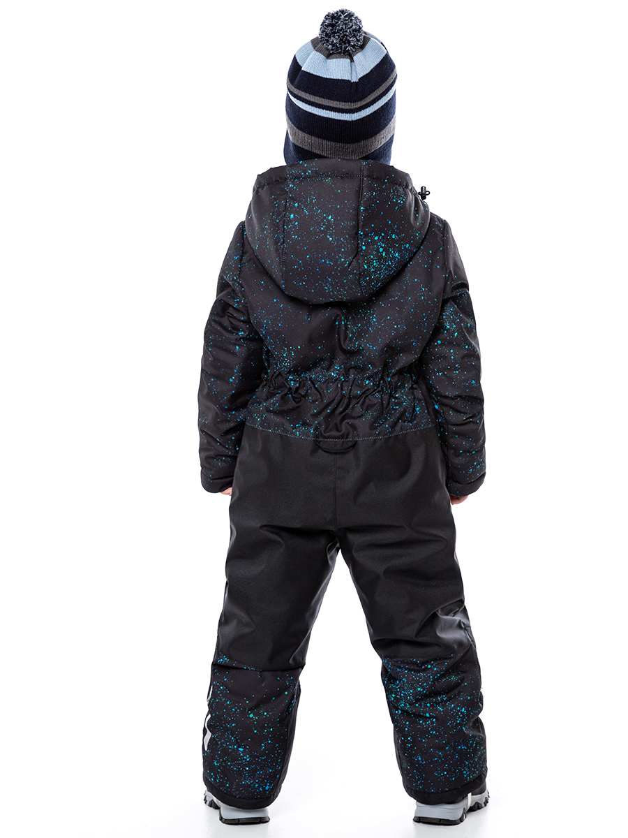 Комбинезон NIKASTYLE 8з5324 черный/бирюза - фото 3