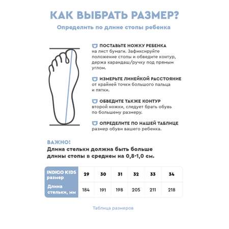 Сапоги Indigo kids