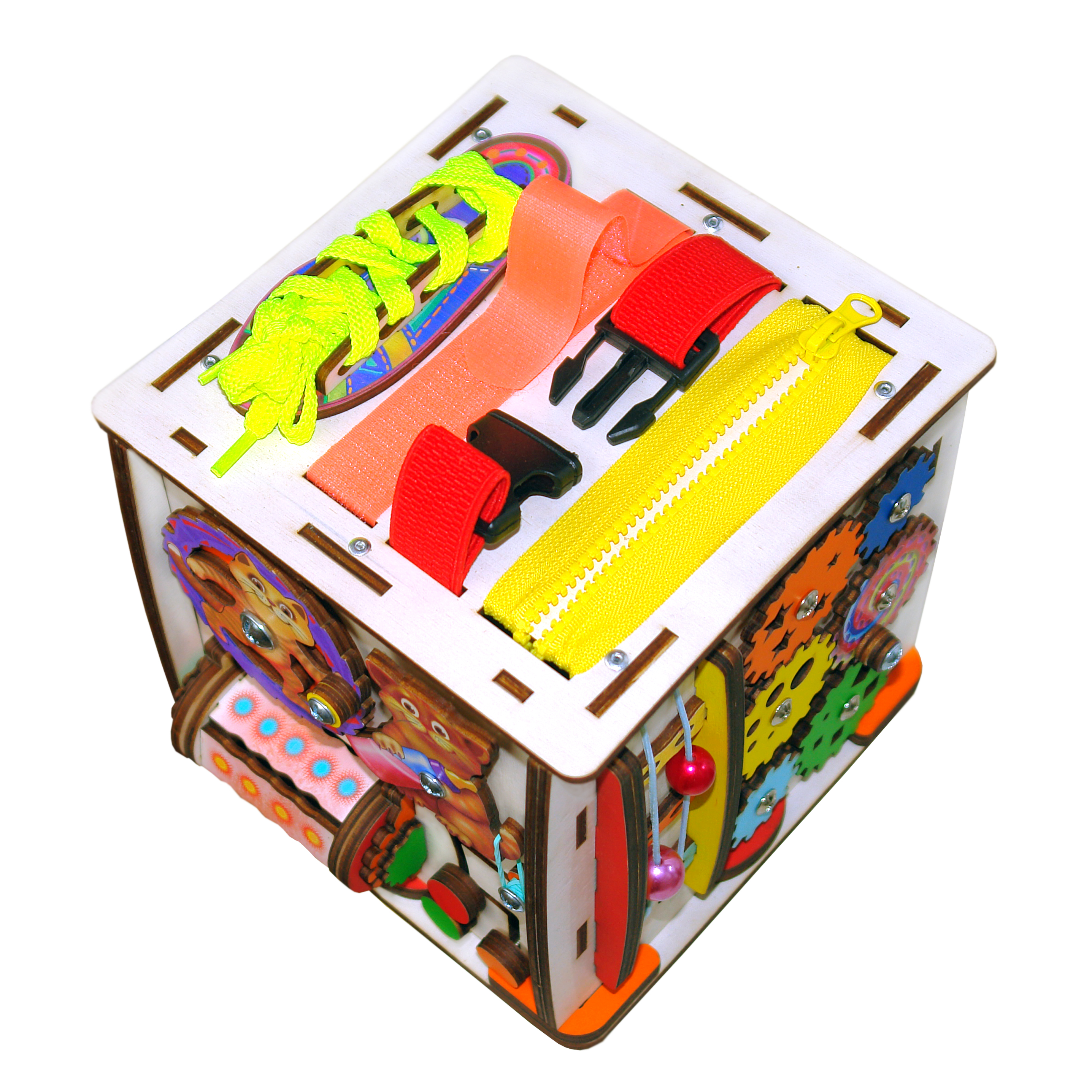 Игрушка Jolly Kids бизиборд - фото 5