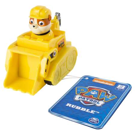 Автомобиль Щенячий патруль с щенком Rubble