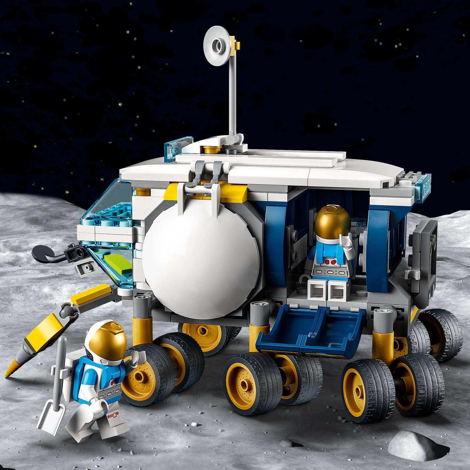 Конструктор LEGO City Space Луноход блочный - фото 14