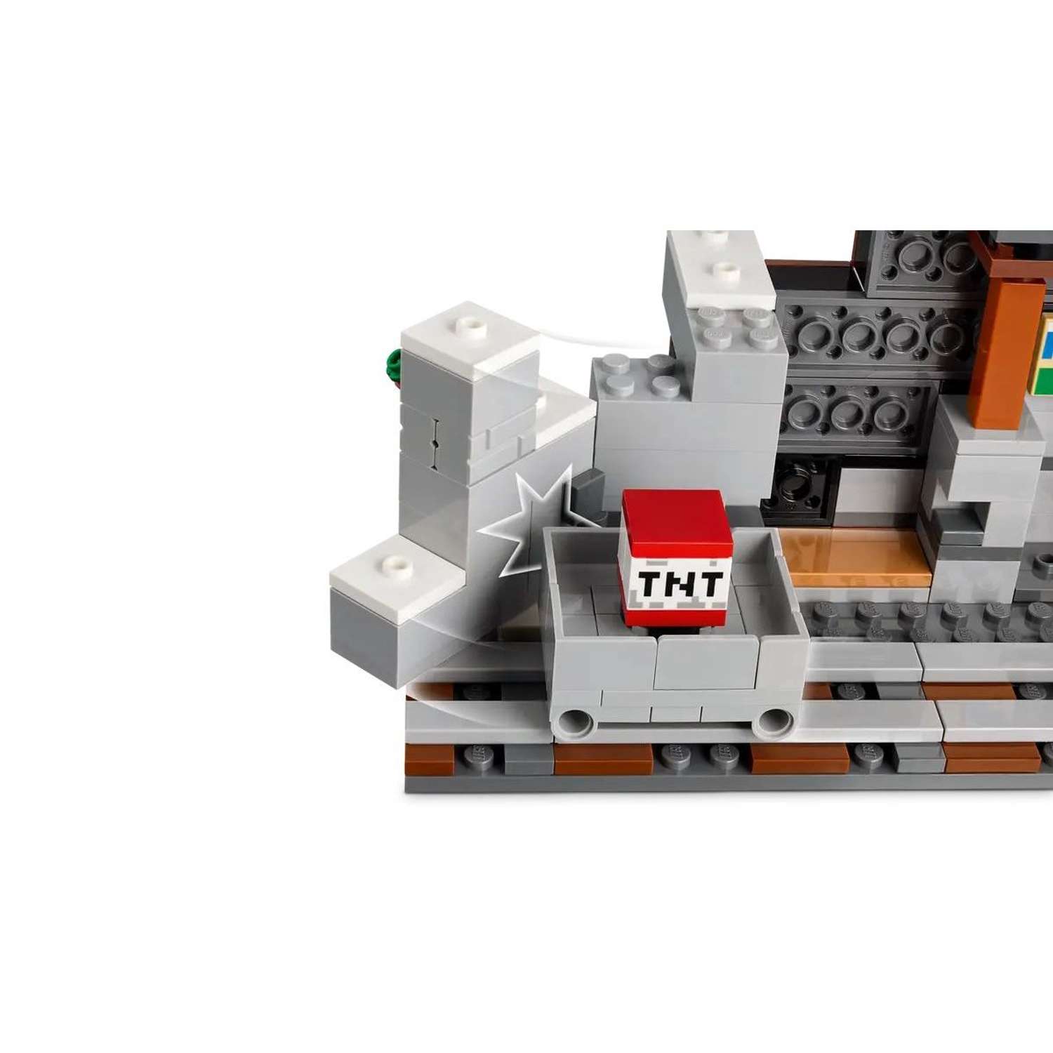 Конструктор LEGO Minecraft Шахта кирки - фото 6