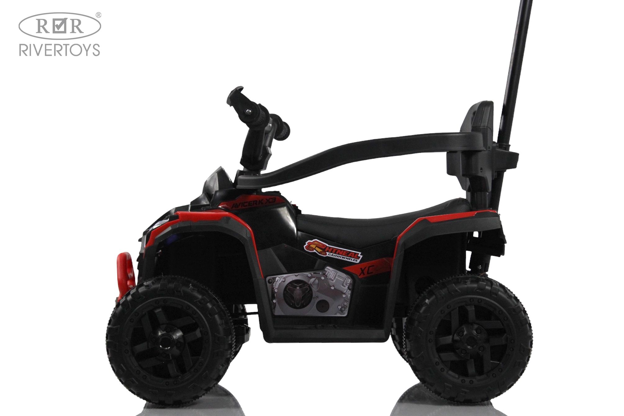Электромобиль RIVERTOYS F003FF-NEW-RED - фото 4