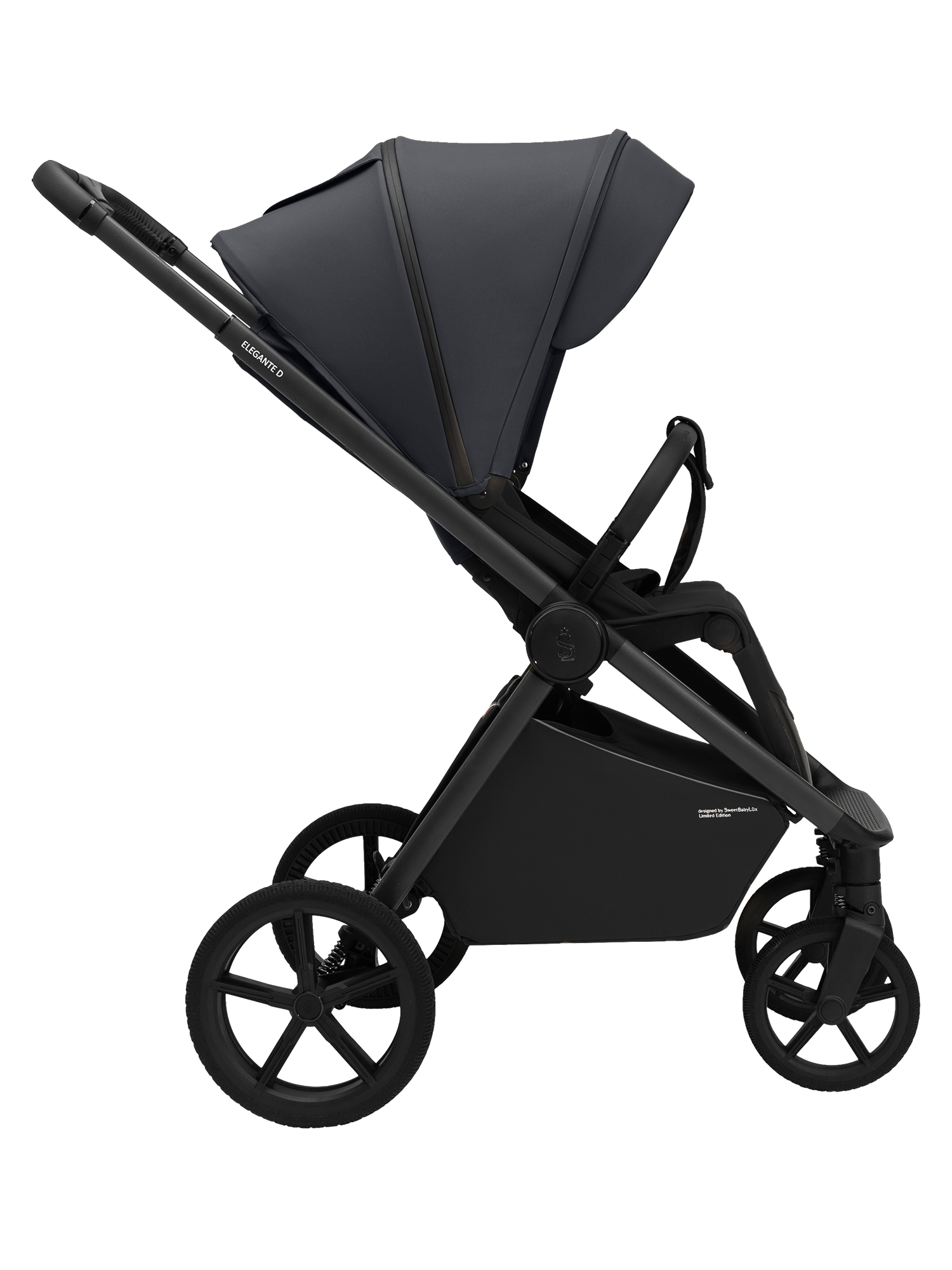 Коляска прогулочная Sweet Baby Elegante D Dark Grey серый - фото 27