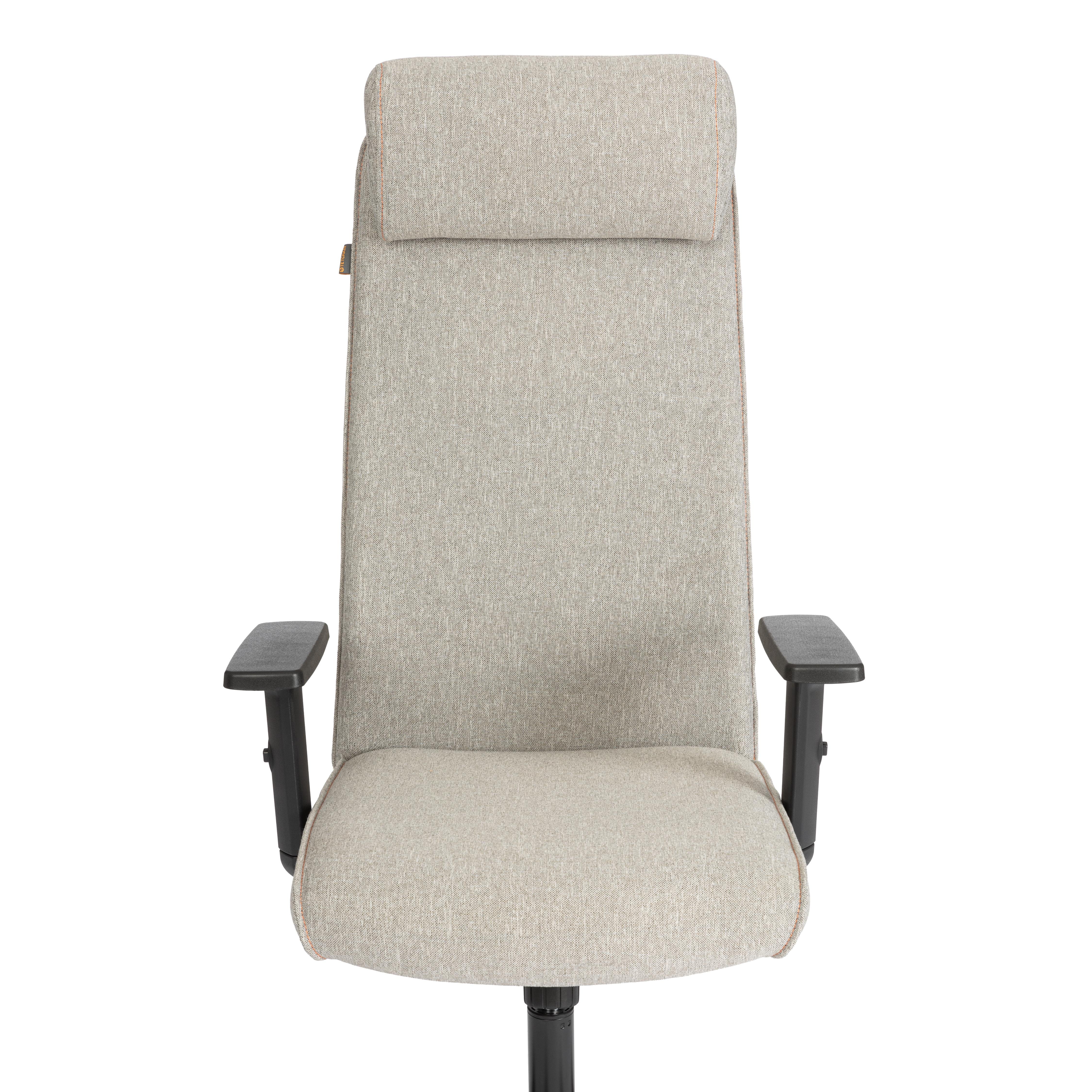 Компьютерное кресло TETCHAIR PRAGMATIC PLT серо-бежевый - фото 16