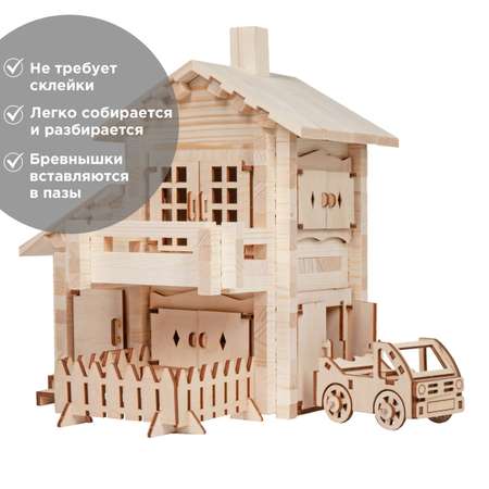 Конструктор ЛЕСОВИЧОК блочный