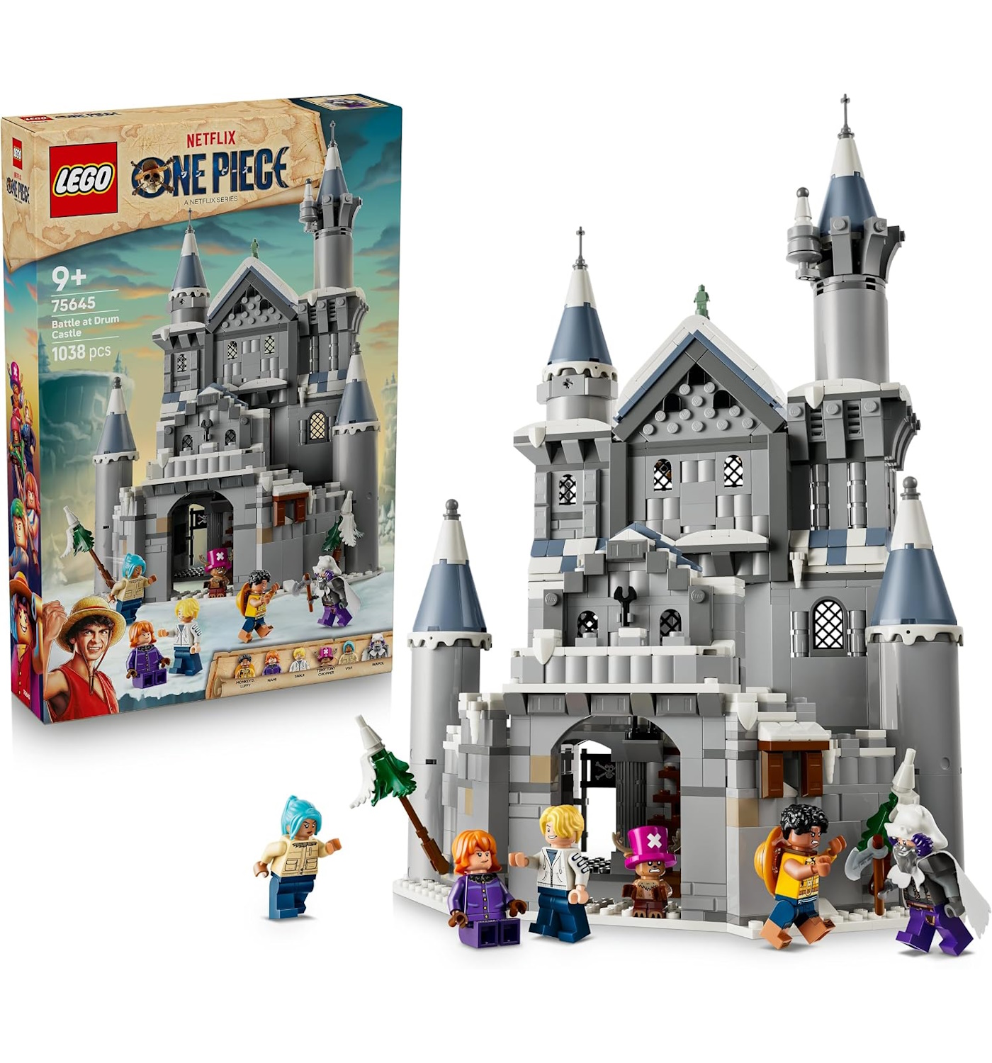 Конструктор LEGO One Piece Битва на острове Драм 1038 дет. - фото 1