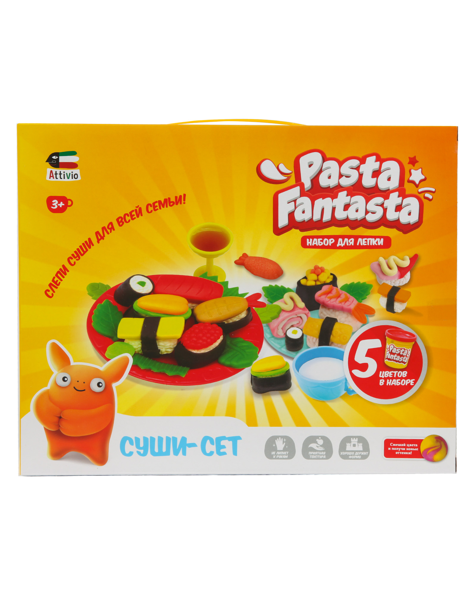 Тесто для лепки Attivio Суши и роллы - фото 1