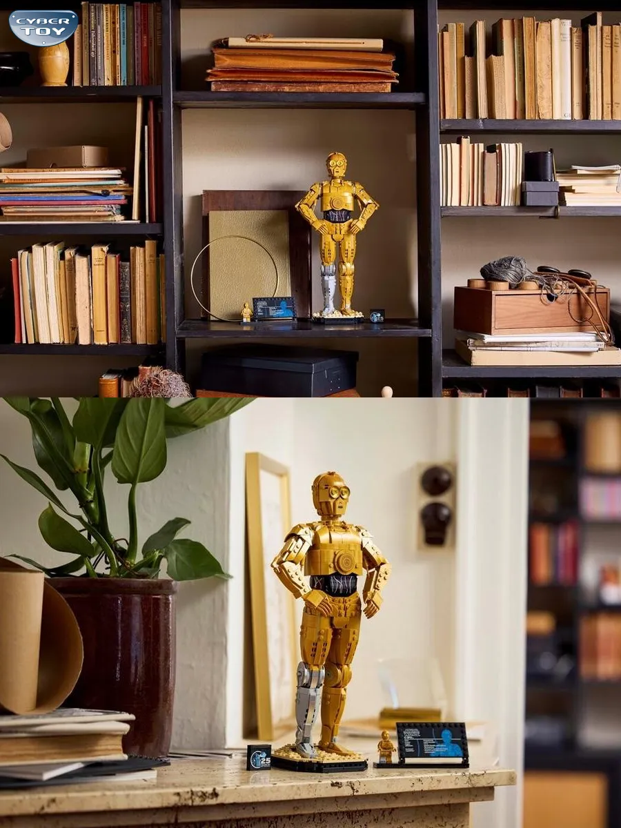 Конструктор CyberToy Дроид C-3PO 1138 дет. - фото 7