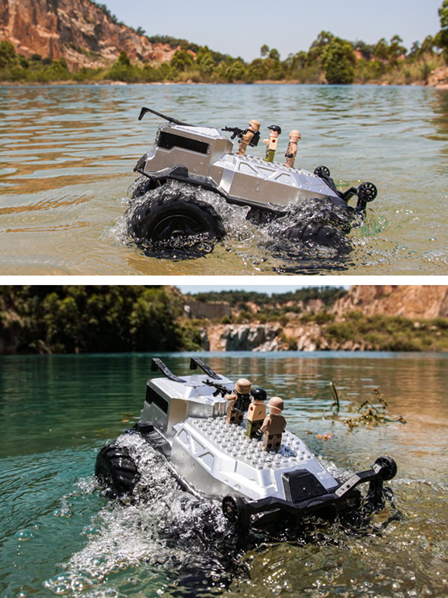 Монстр-трак РУ Hotdeer Планетоход 1:16 - фото 9