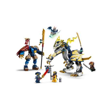 Конструктор LEGO NINJAGO Робот драконий всадник Роуга блочный