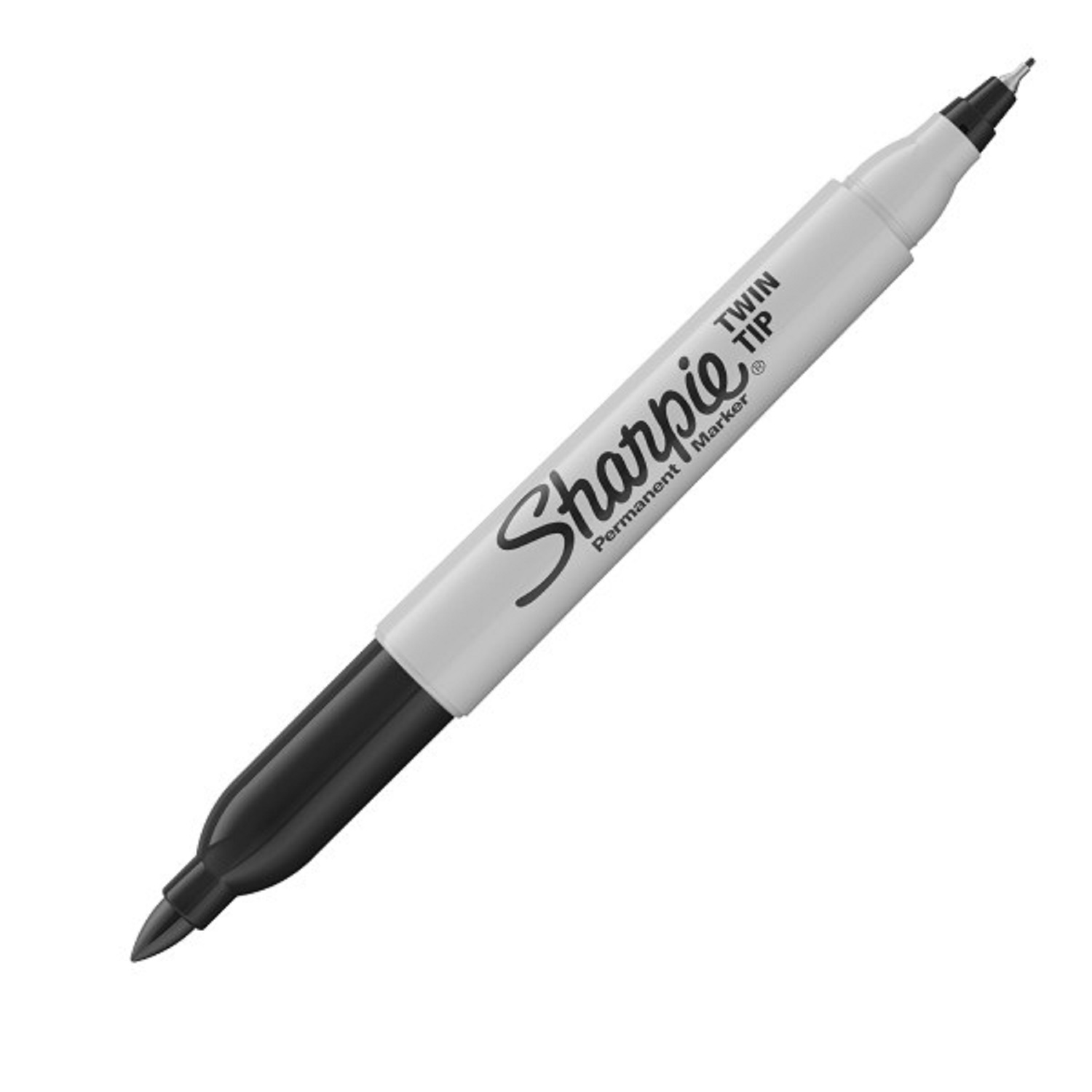 Маркер перманентный PaperMate Sharpie 2сторонний Черный 1198627 PAPER MATE - фото 2