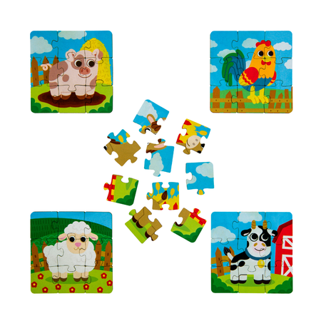 Пазл Active Puzzles деревянный
