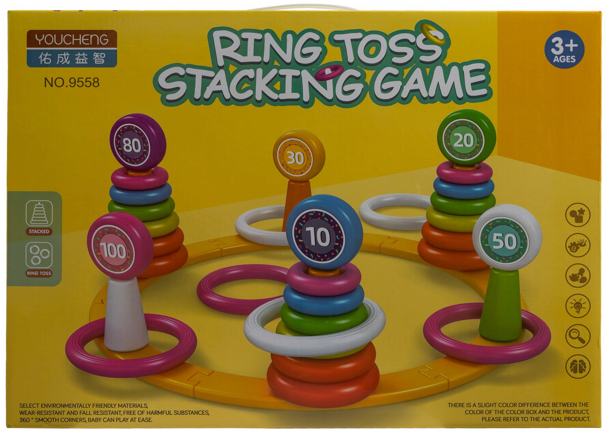 Игрушка ГлавИгрушка пирамидка Обучающий набор - фото 4