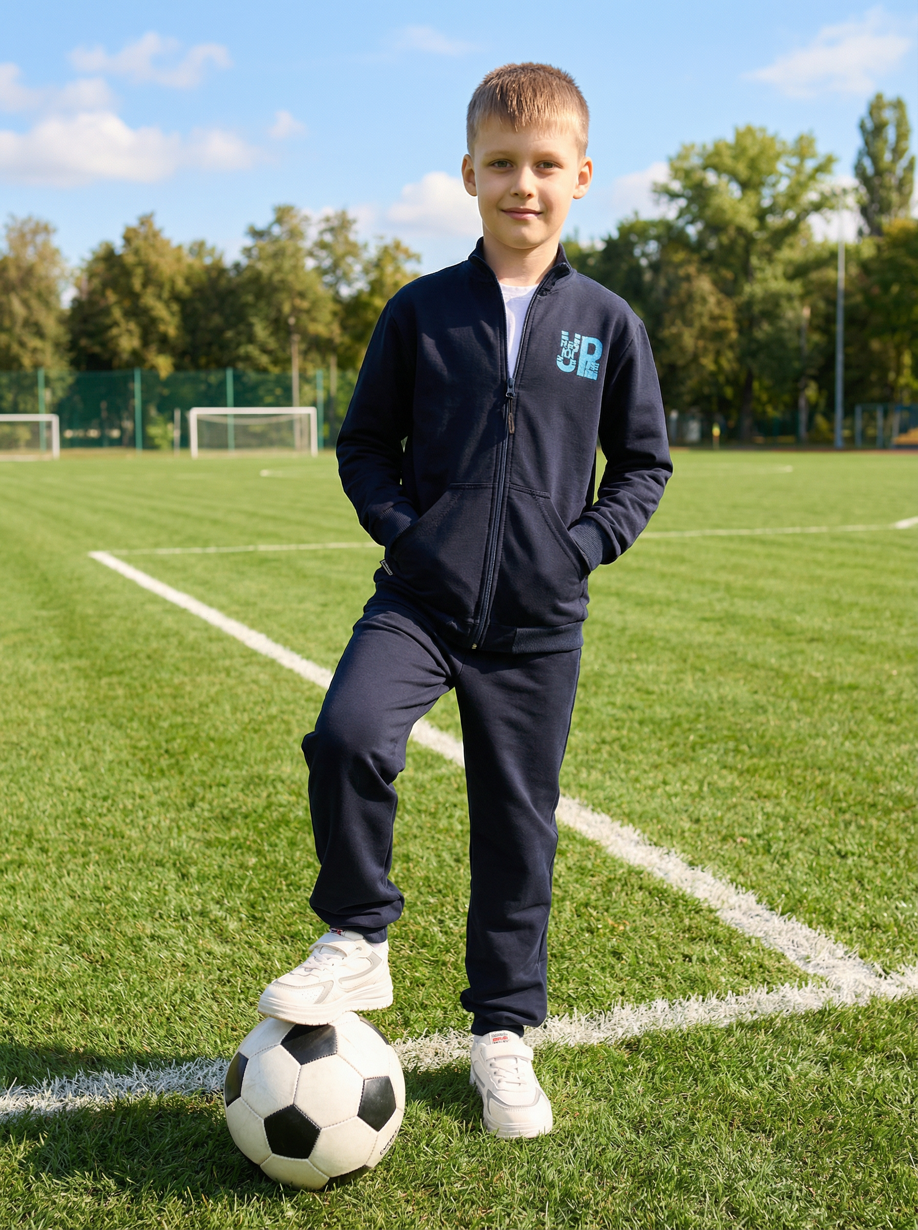 Спортивный костюм ULTRA 7062п-Ул т.синий не сдавайся - фото 17