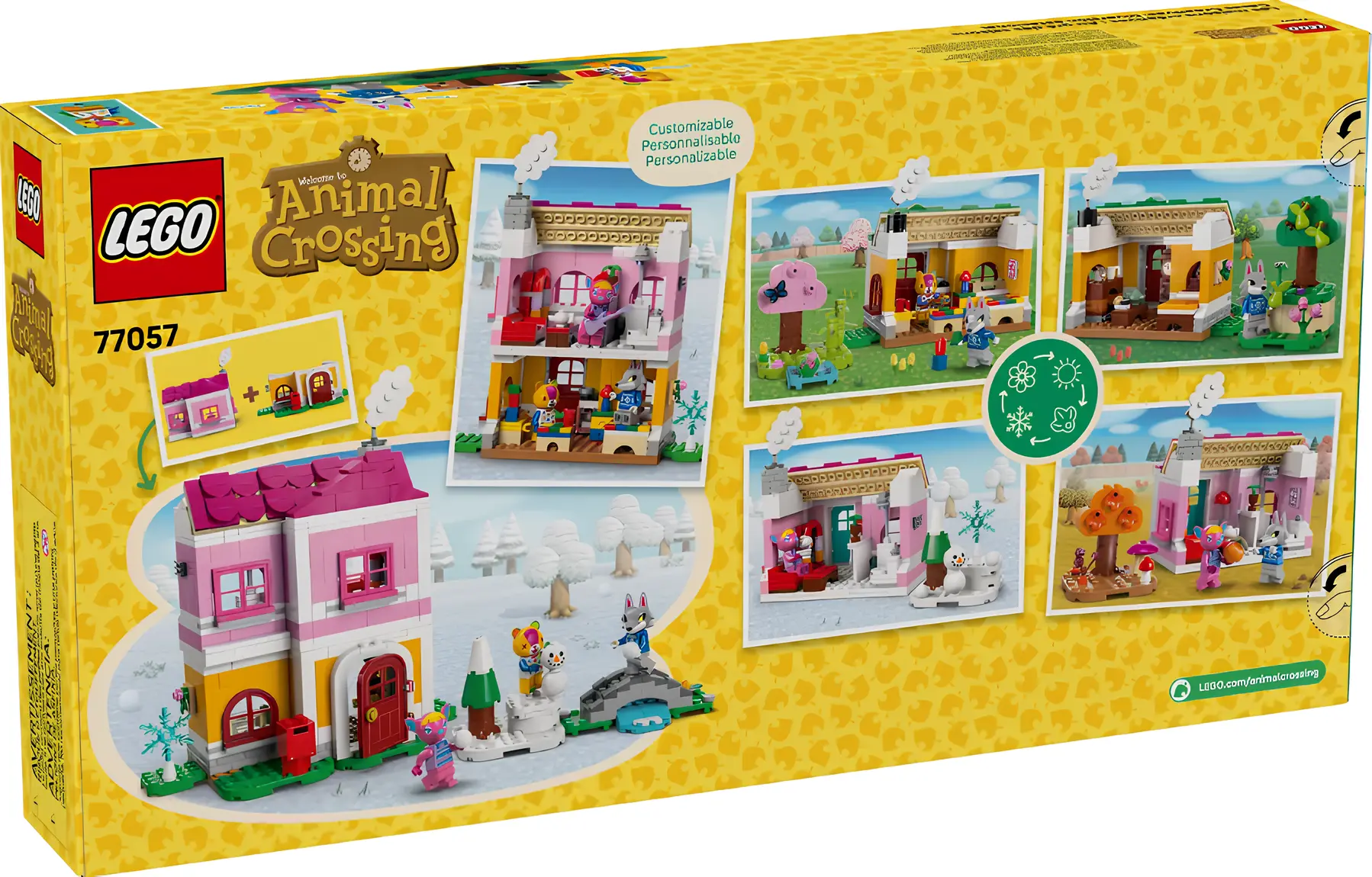 Конструктор LEGO Animal Crossing 77057 814 дет. - фото 2