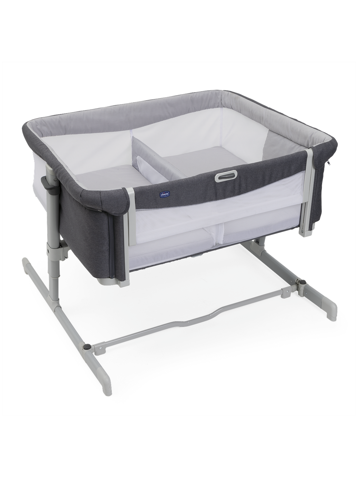 Колыбель Chicco Next2Me Twins Magnet Grey - фото 19