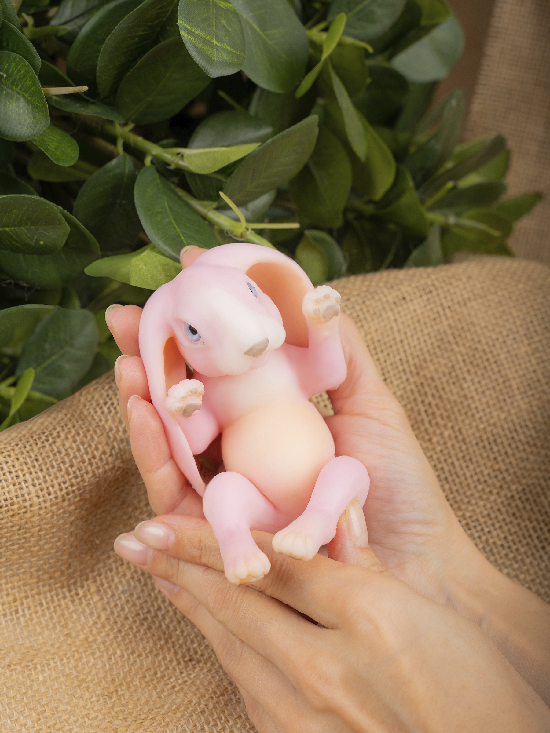 Кукла мини Magic Manufactory Magic history Зайчонок розовый высота 15 см 4631165602295 - фото 18