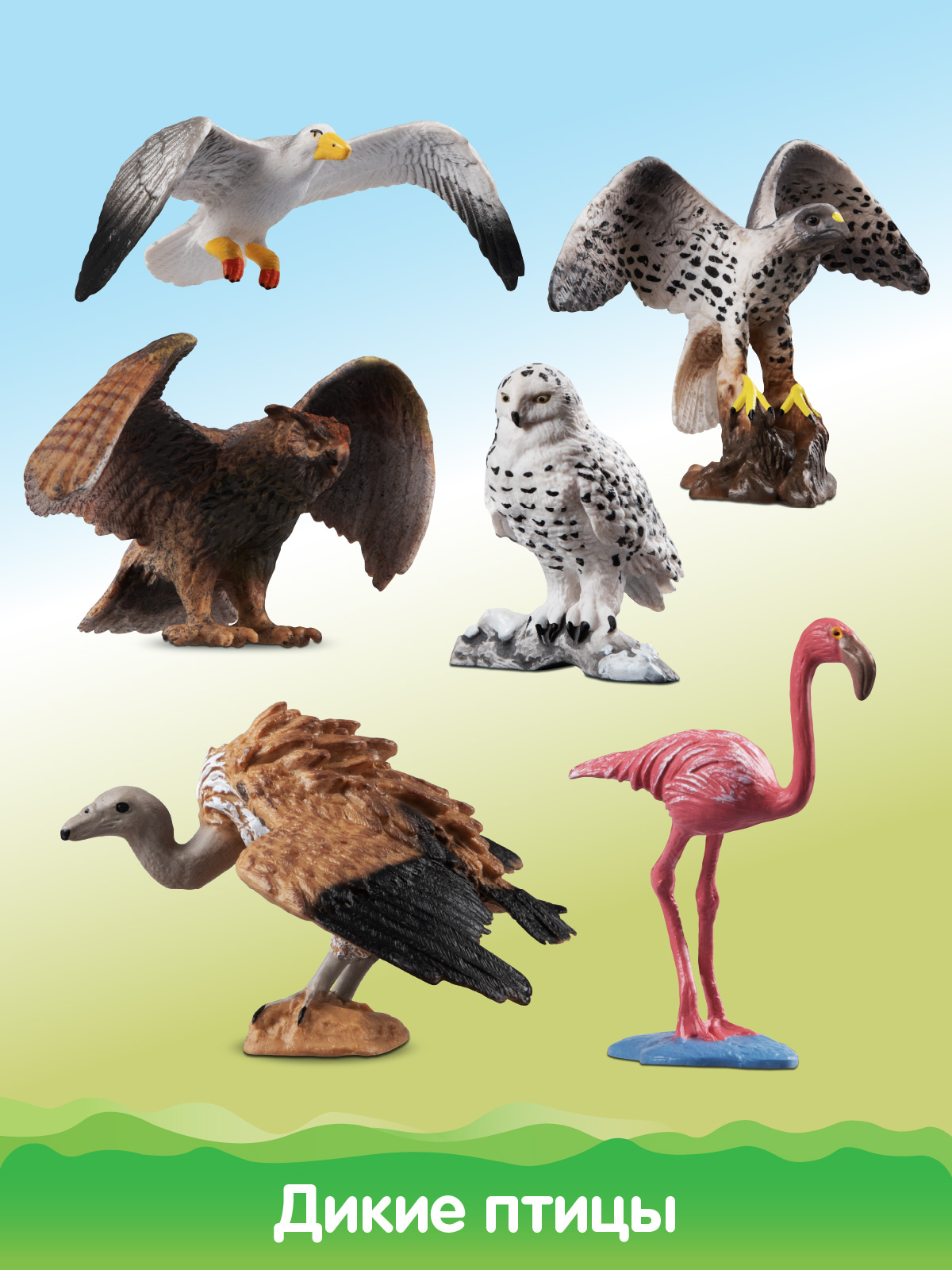 Игровой набор DARWIN Животные Птицы - фото 5
