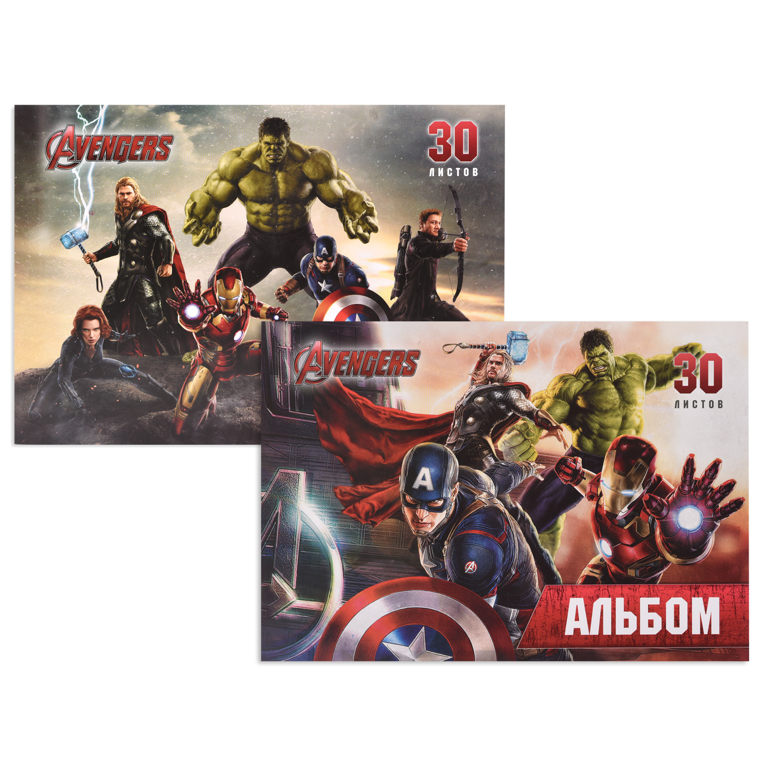 Альбом Marvel А4 30 лист. - фото 1
