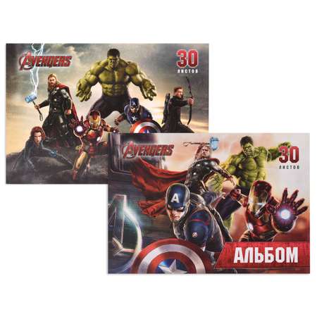 Альбом Marvel А4 30 лист.