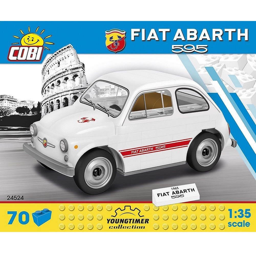 Конструктор COBI Автомобиль Fiat Abarth блочный - фото 10