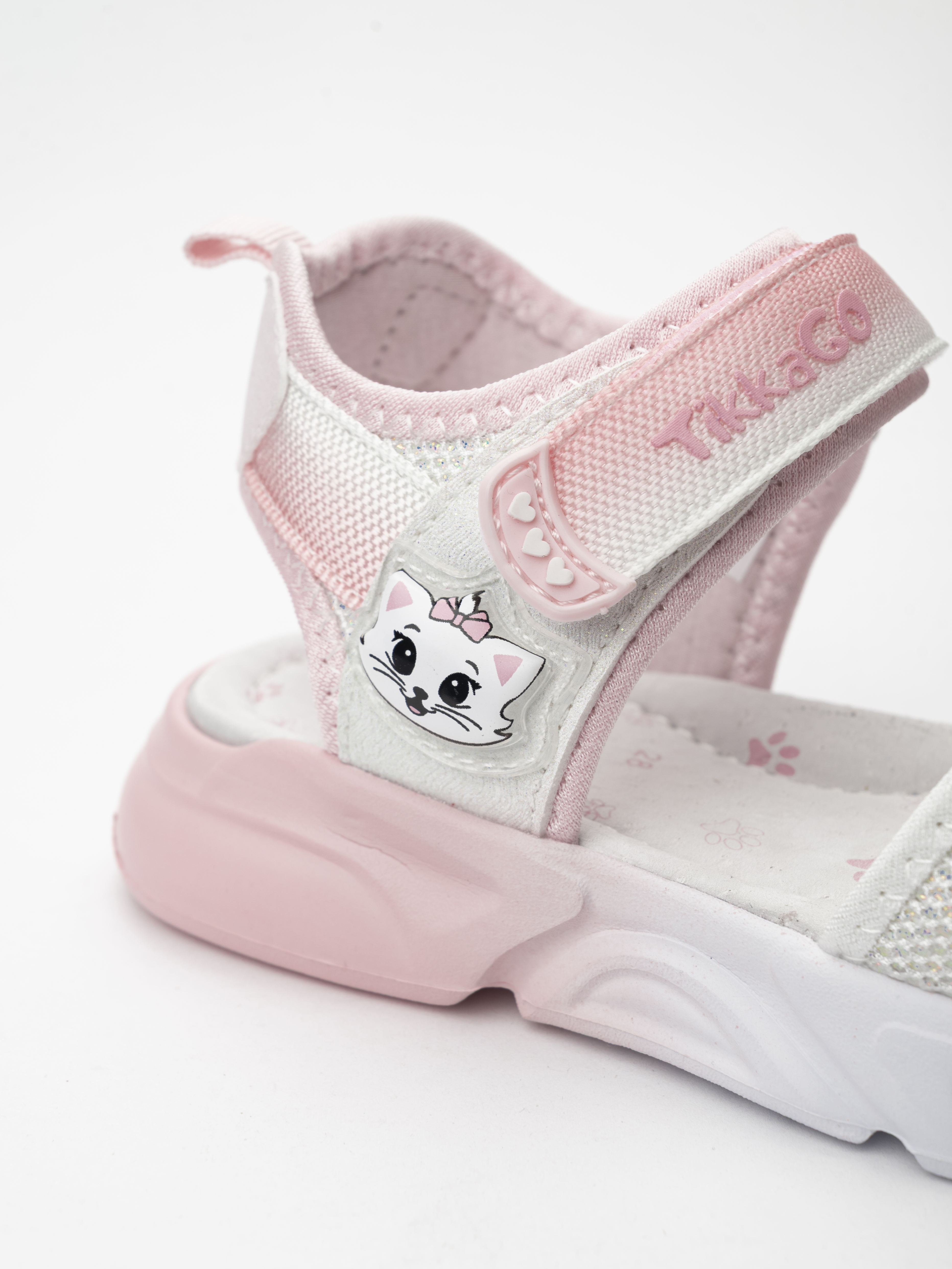 Сандалии TikkaGo 8B11_11429_white-pink - фото 3