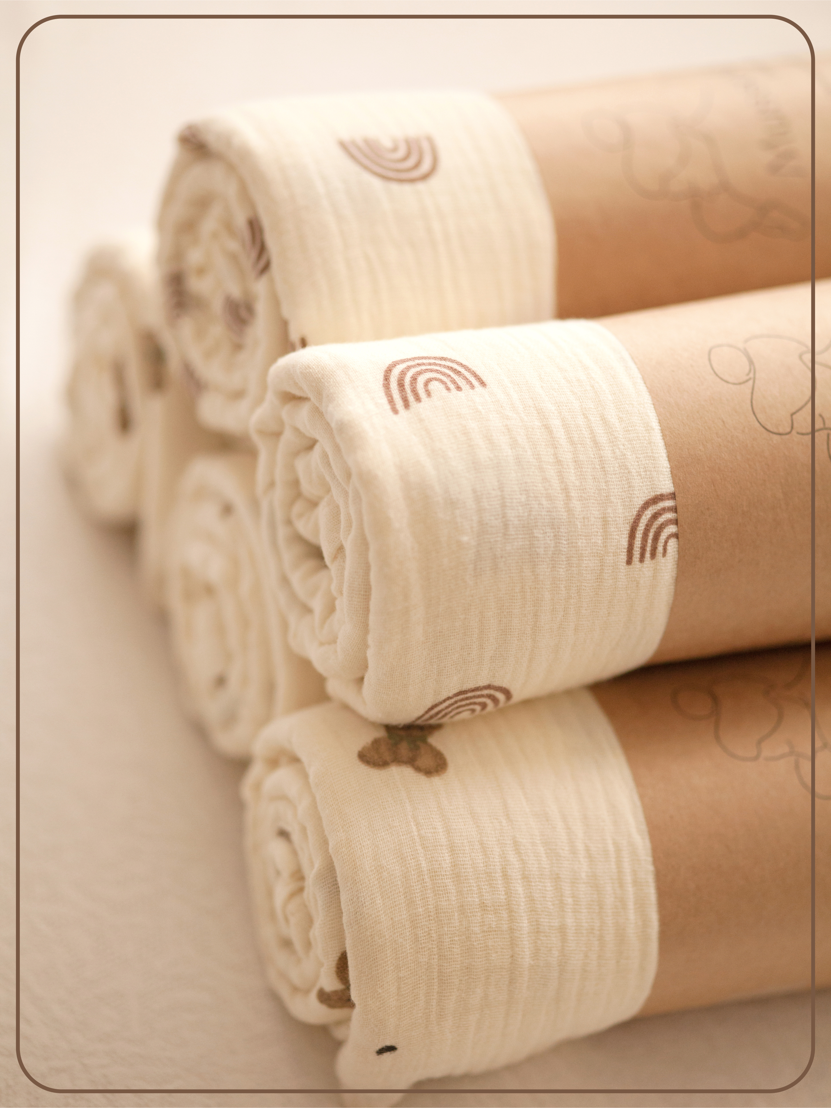 Пелёнка Mussola Baby муслин 100х130 см 2 шт. - фото 10