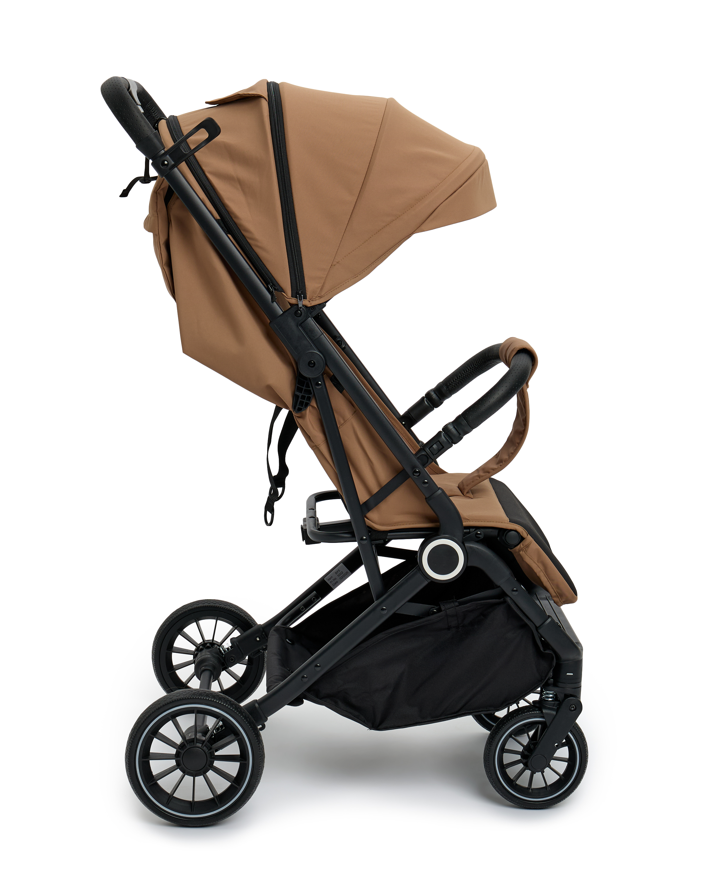 Коляска прогулочная BabyGo Roady Plus коричневый - фото 5