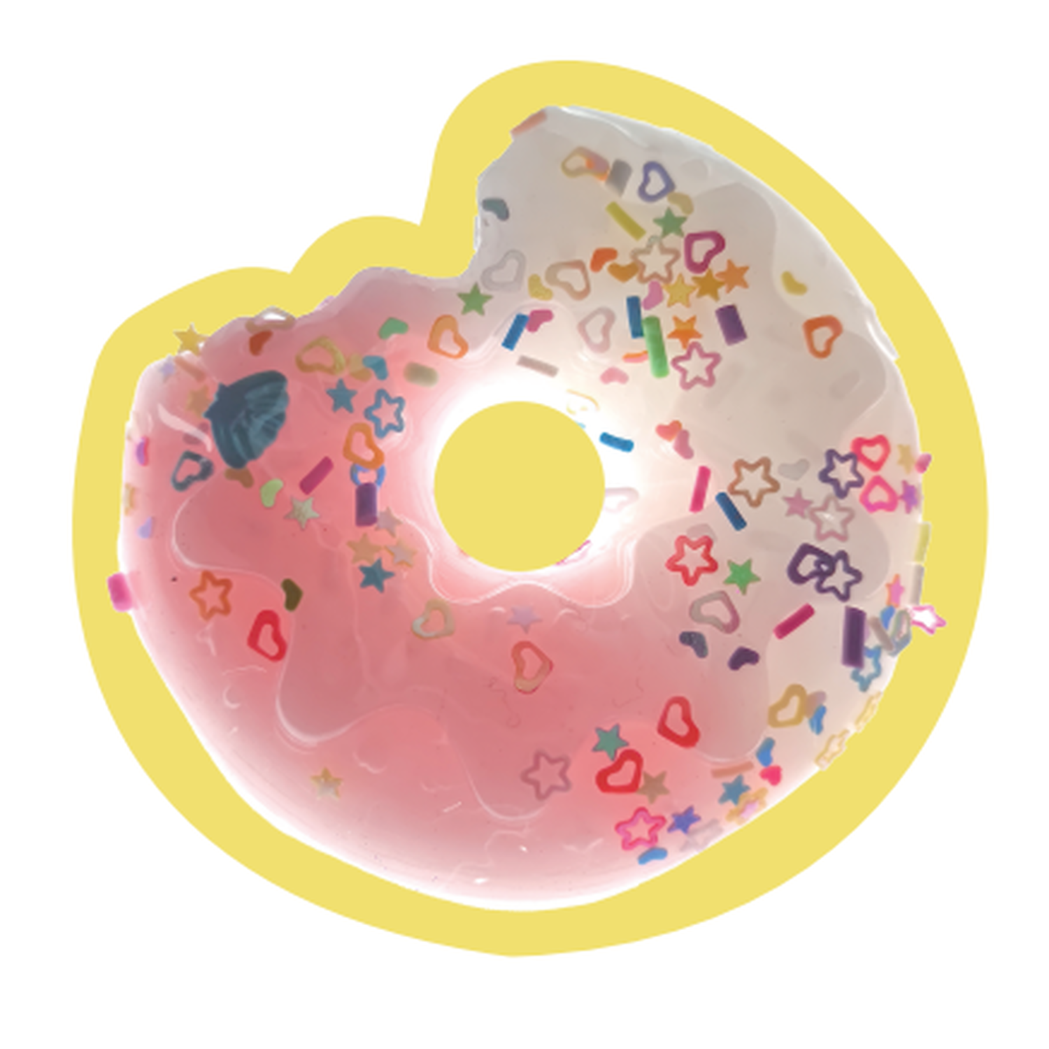 Игрушка-антистресс ё сквиш Пончик с шариками в ассортименте - фото 3