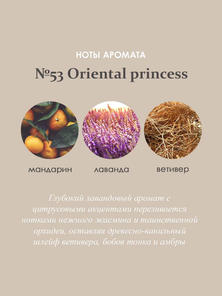 Ароматический диффузор Aroma Republic в стеклянном флаконе 90 мл №53 Oriental princess - фото 3