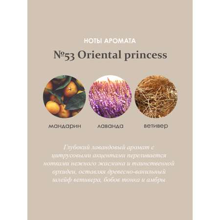 Ароматический диффузор Aroma Republic в стеклянном флаконе 90 мл №53 Oriental princess