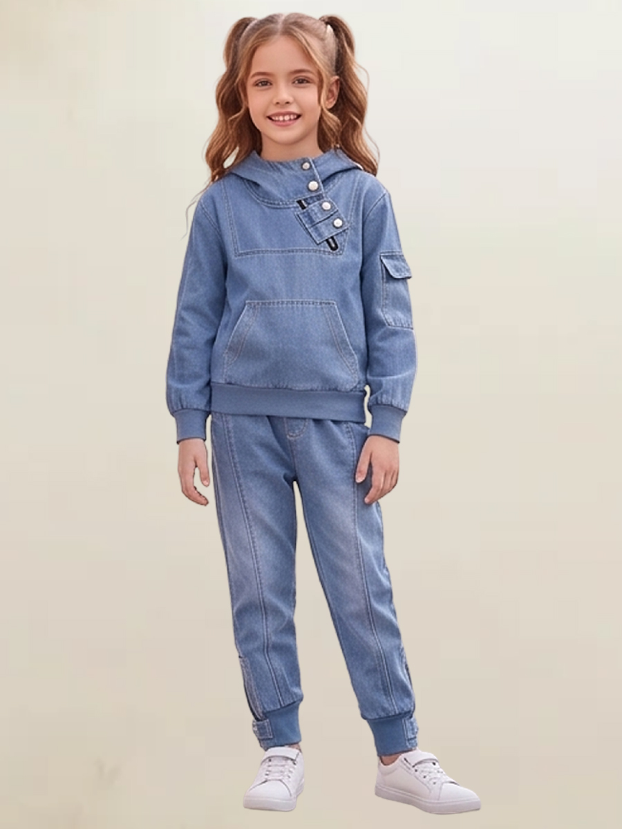 Костюм Artcher kids КостюмДжинс0001Голубой - фото 1