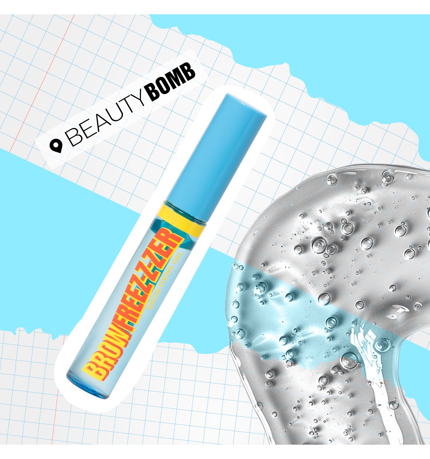 Гель для бровей Beauty Bomb Brow Fixing Gel Brow тон 01 - фото 6
