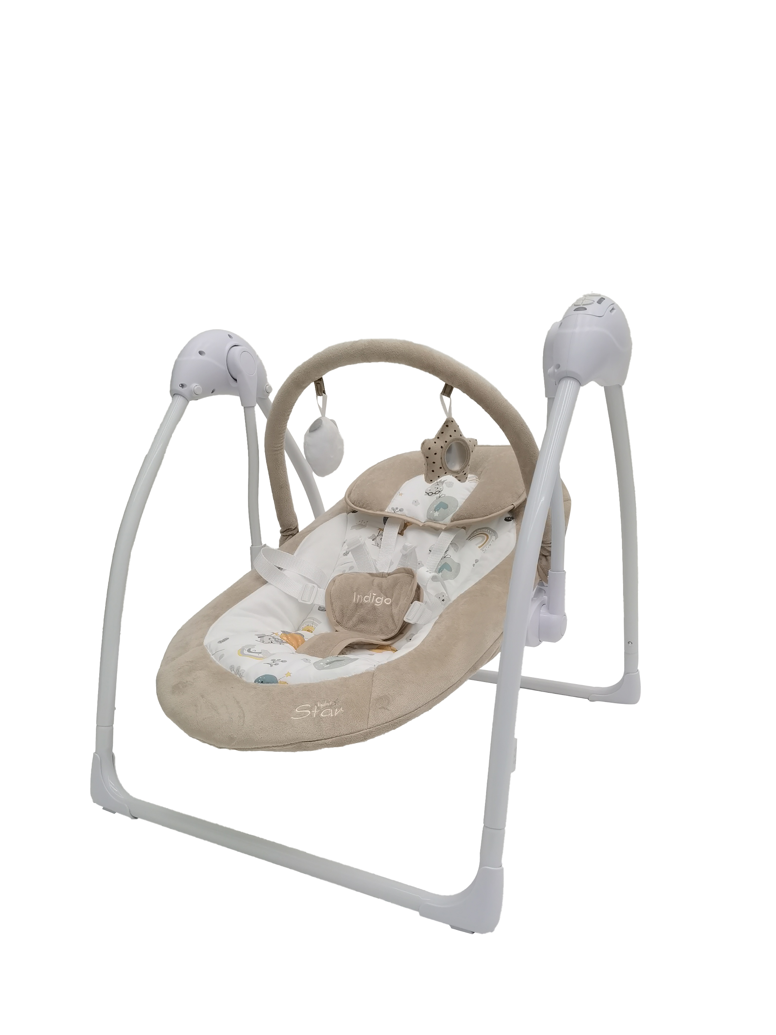Качели Indigo Star light бежевый - фото 1