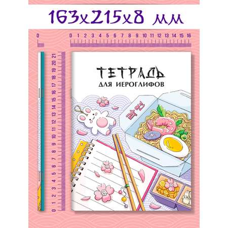 Тетрадь Проф-Пресс крупная клетка 96 лист. 2 шт.