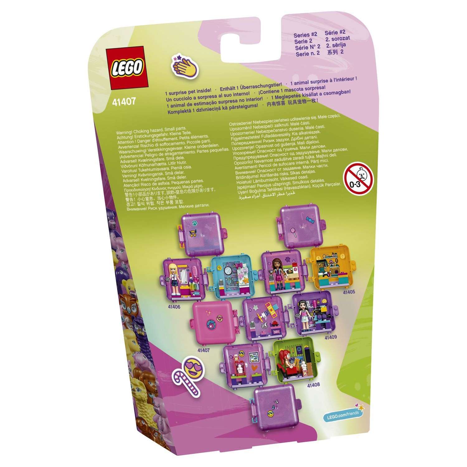 Конструктор LEGO Friends Шкатулка Покупки Оливии блочный - фото 3